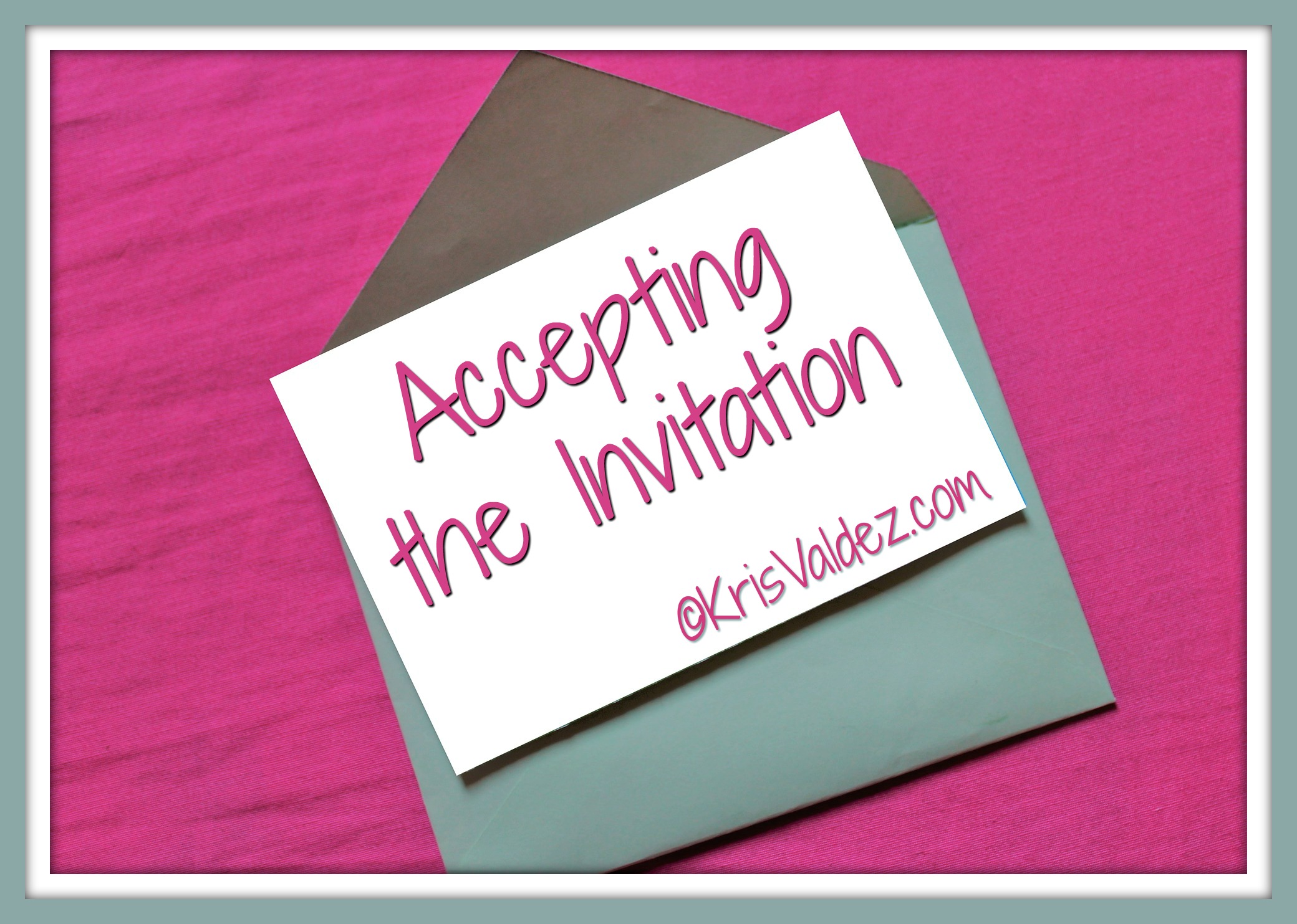 Accepting The Invitation - Novel Ideas, LLC